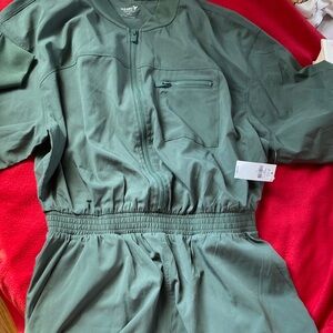 Brand new Old Navy women jumpsuit  military green